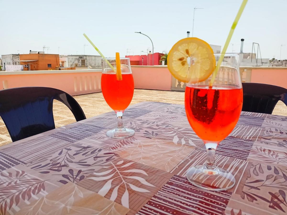La Terrazza Di Fabrizio 5 Minuti Dal Mare Villa Andrano Buitenkant foto